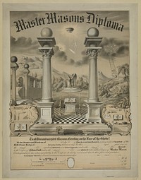 Master Masons diploma