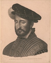 Henry Deux fils de Francois premier roi de France