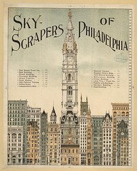 Sky-scrapers of Philadelphia