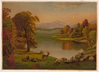 Autumn on Lake George, c1875.