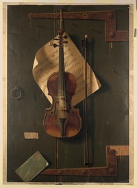 [Still life with violin]