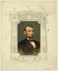 Abraham Lincoln, born on Feb. 12th 1809, died April 15th 1865, martyred April 14th 1865