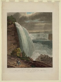 Niagara falls from Goat island