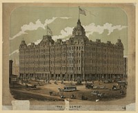 "The [Ba]ldwin" hotel [and t]heater, S.F. / T.J. Pettit & Co. S.F.