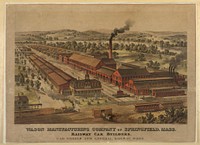 Wason Manufacturing Company of Springfield, Mass. - railway car builders, car wheels and general railway, work / sketched & on stone by Parsons & Atwater.