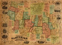 Map of Hampshire County, Massachusetts