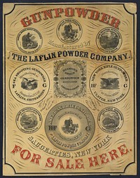 Gunpowder for sale here / Oliver J. Stuart, N.Y.