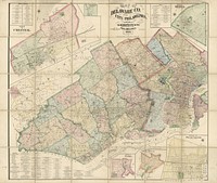 Map of Delaware Co. and the city of Philadelphia