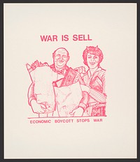 War is sell. Economic boycott stops war.