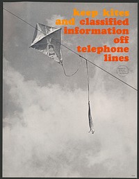 Keep kites and classified information off telephone lines