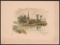 Holy Trinity Church, Stratford / L.K.H., L. Prang & Co., publisher