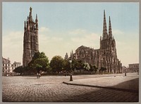 Bordeaux. Place Pey - Berland et Cathédrale