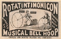 Rotatintimonicon musical bell hoop