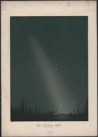 The zodiacal light, observed February 20, 1876