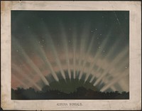 Aurora borealis, as observed March 1, 1872, at 9h. 25m. P.M.