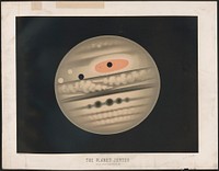 The planet Jupiter