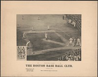 Opening game. The Boston Base Ball Club, season 1889