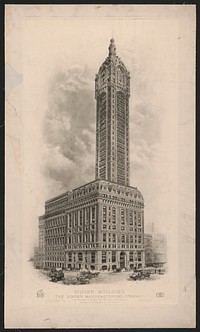 Singer Building, The Singer Manufacturing Company, no. 149 Broadway, cor. Liberty Street, New York City, New York, U.S.A., highest building in the world