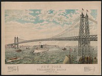 New York and Williamsburg Bridge, (bridge no. 2), Leffert L. Bruck, chief engineer