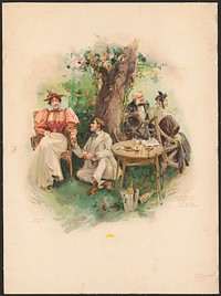 A garden party