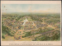 Bird's-eye view of the Universal Exposition St. Louis, U.S.A., 1904