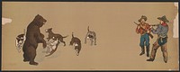 Bear hunt, New York : [publisher not transcribed], [about 1900]