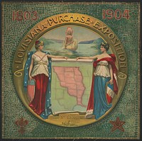 "St. Louis exposition medallion design"