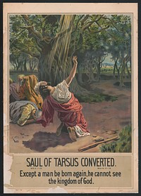 Saul of Tarsus converted