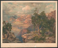 Grand Canyon of Arizona from Hermit Rim Road / By Thomas Moran, N.A.