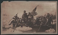 [Washington crossing the Delaware River]