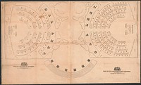Plan of the Senate chamber, and names of the members and officers for the session of 1822-23; plan of the Representative chamber, and names of the members and officers for the session of 1822-23