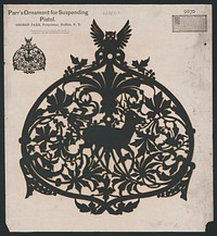 Parr's ornament for suspending pistol