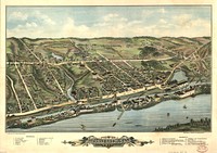 View of Windsor Locks, Conn., 1877