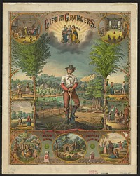 Gift for the grangers / J. Hale Powers & Co. Fraternity & Fine Art Publishers, Cin'ti. ; Strobridge & Co. Lith. Cincinnati, O.