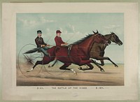 The Battle of the Kings: 2:111/4-2:103/4, Currier & Ives.