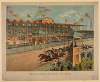 Brighton Beach Race Course / N.Y. Lith. Co. 198 Fulton St. N.Y.