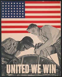 United we win.  War Manpower Commission, Washington, D.C. / O.W.I. photo by Liberman.