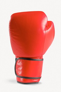 Boxing glove, isolated object image psd