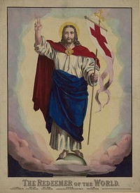 The redeemer of the world (1874).. Original from the Library of Congress.