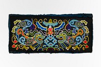 Miao Sleeve Panel (20th century). Original public domain image by Miao from the Minneapolis Institute of Art.   Digitally enhanced by rawpixel.