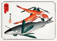 Cod and Gurnard (1830) by Utagawa Hiroshige. Original public domain image from the Minneapolis Institute of Art.   Digitally enhanced by rawpixel.