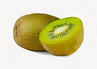 Fresh kiwi collage element psd