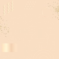 Rose gold background, elegant border design