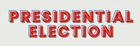 Presidential election multiply font text typography