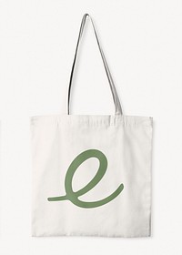 Tote bag mockup, editable eco product design psd