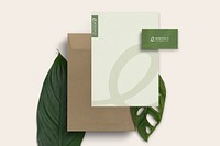 Corporate identity mockup, business branding psd