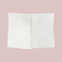 White book cover with design space