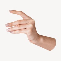 Woman's hand, body gesture image