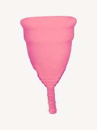 Reusable menstrual cup, women's health image