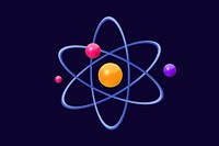 Atomic science, fun remixed background